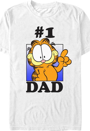 #1 Dad Garfield T-Shirt