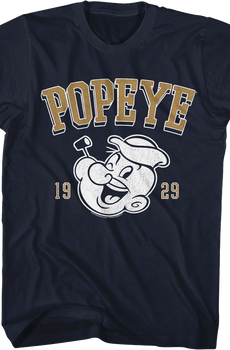 1929 Athletic Logo Popeye T-Shirt