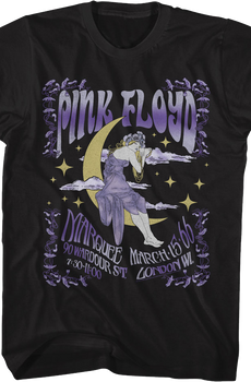 1966 Moon Poster Pink Floyd T-Shirt