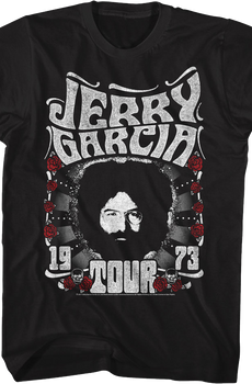 1973 Tour Jerry Garcia T-Shirt