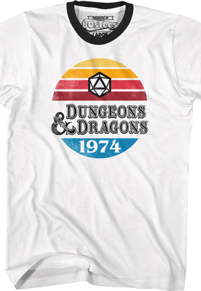 1974 Dungeons & Dragons Ringer Shirt