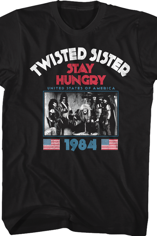 1984 Stay Hungry Tour Twisted Sister T-Shirt