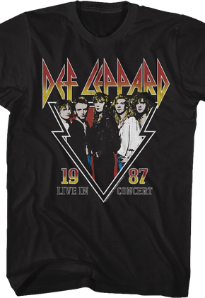 1987 Concert Def Leppard T-Shirt