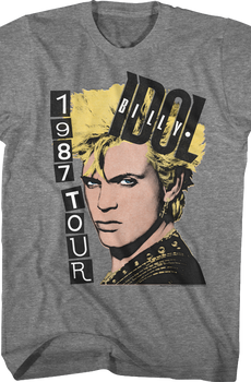 1987 Tour Billy Idol T-Shirt
