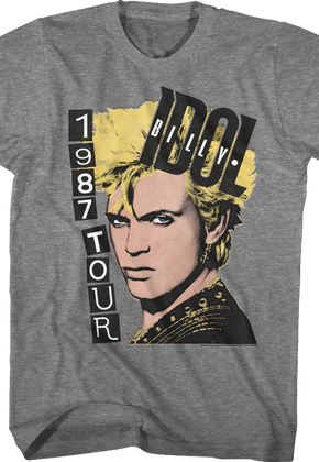 1987 Tour Billy Idol T-Shirt