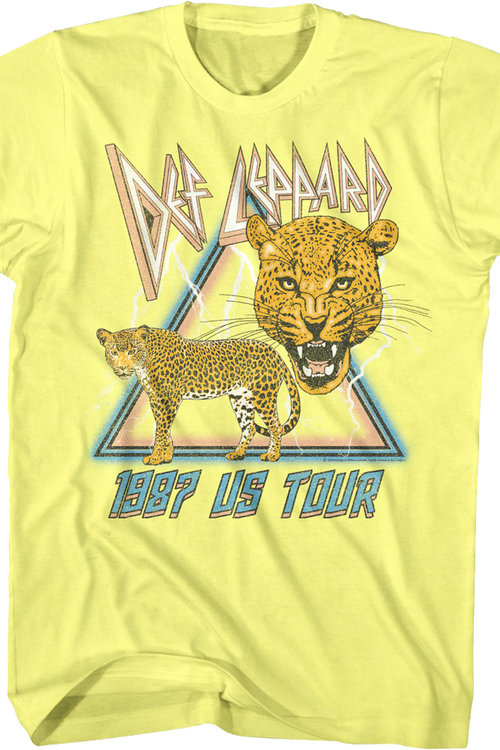 1987 US Tour Def Leppard T-Shirt