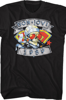 1989 Skull Bon Jovi T-Shirt