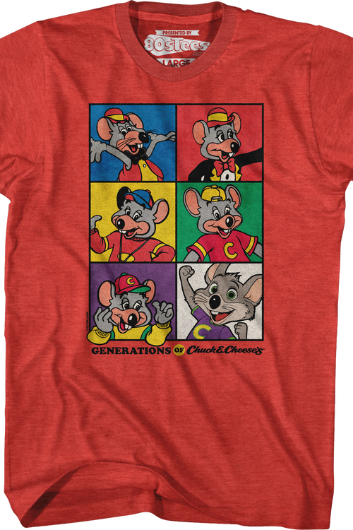 6 Cheese's Chuck E. Cheese T-Shirt