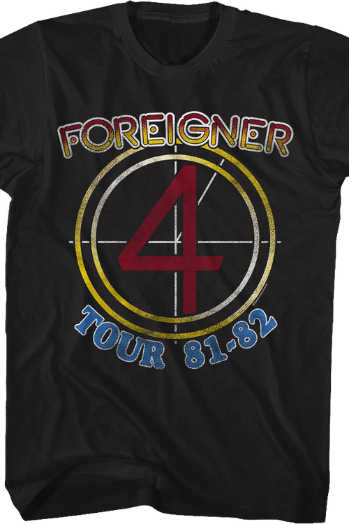 81-82 Tour Foreigner T-Shirt