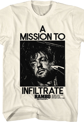 A Mission To Infiltrate Rambo T-Shirt