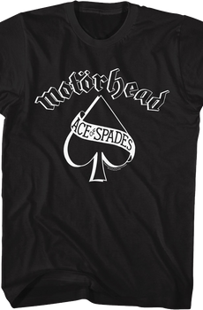 Ace Of Spades Banner Motorhead T-Shirt