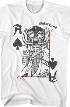 Ace Of Spades Playing Card Motorhead T-Shirt