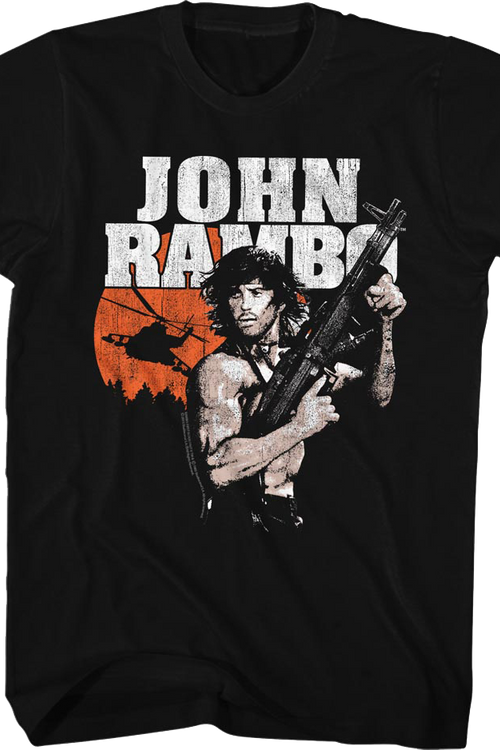 Action Pose Rambo T-Shirt