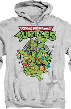 Action Poses Teenage Mutant Ninja Turtles Hoodie