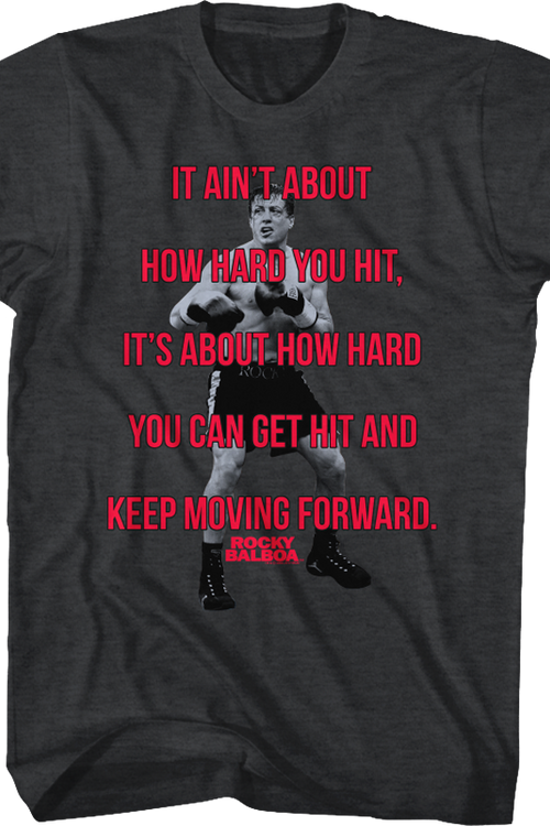 Ain't How Hard You Hit Rocky T-Shirt