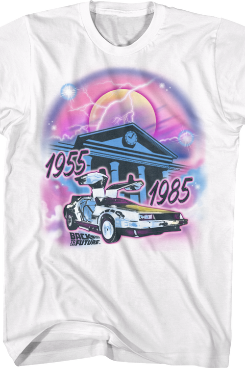 Airbrush Back To The Future T-Shirt