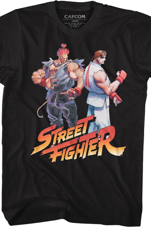 Akuma vs Ryu Street Fighter T-Shirt