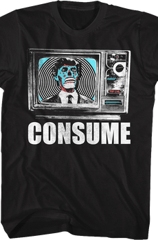 Alien Consume They Live T-Shirt