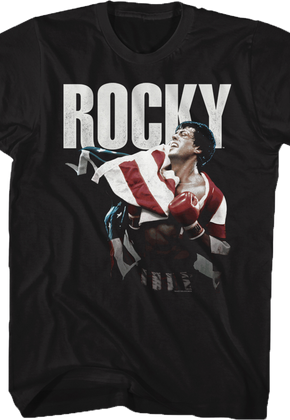 American Flag Rocky T-Shirt