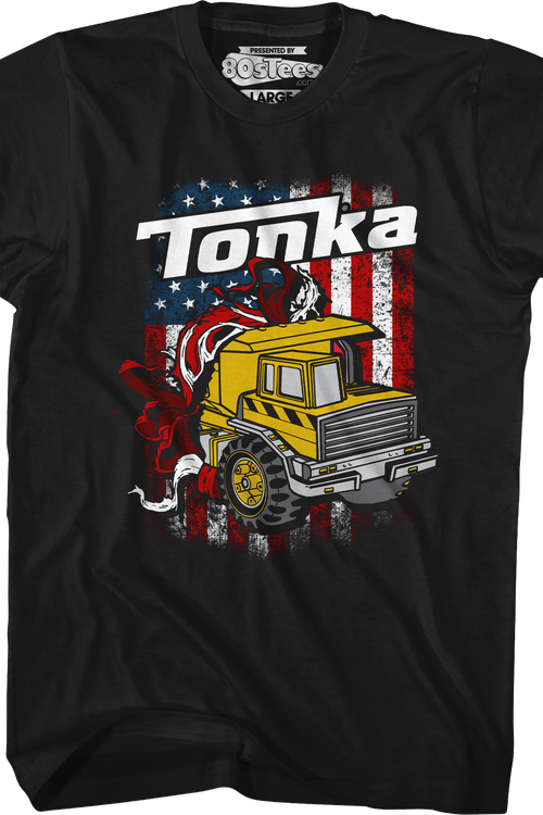 American Flag Tonka T-Shirt