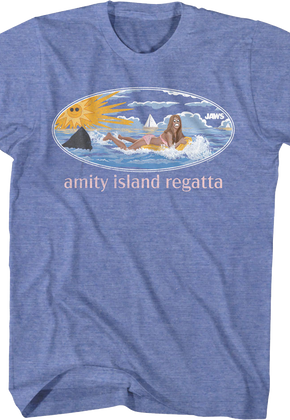 Amity Island Regatta Public Service Message Jaws T-Shirt
