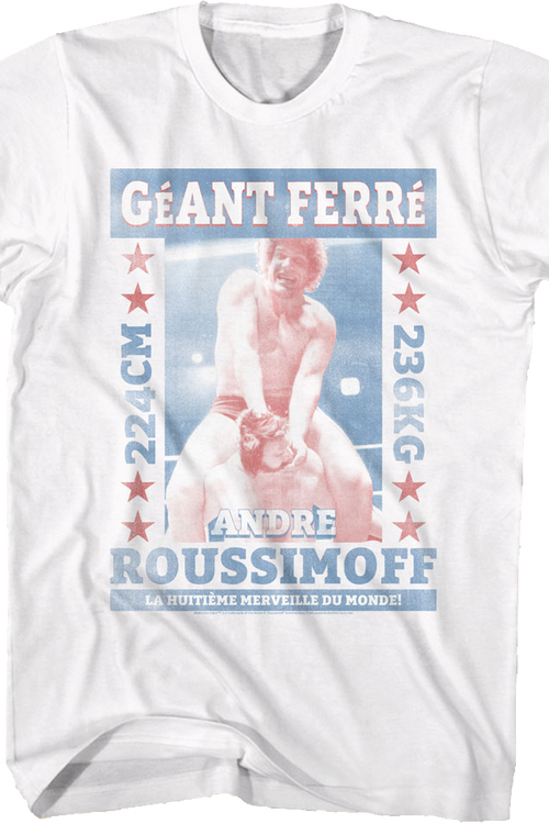 Andre Roussimoff Andre The Giant T-Shirt