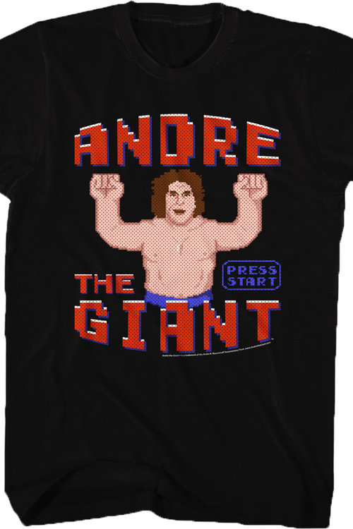 Andre The Giant Video Game T-Shirt