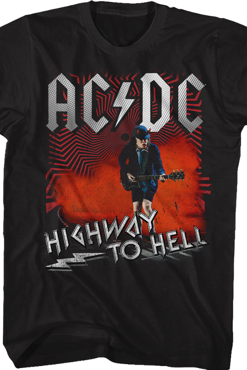 Angus Young Highway To Hell ACDC T-Shirt