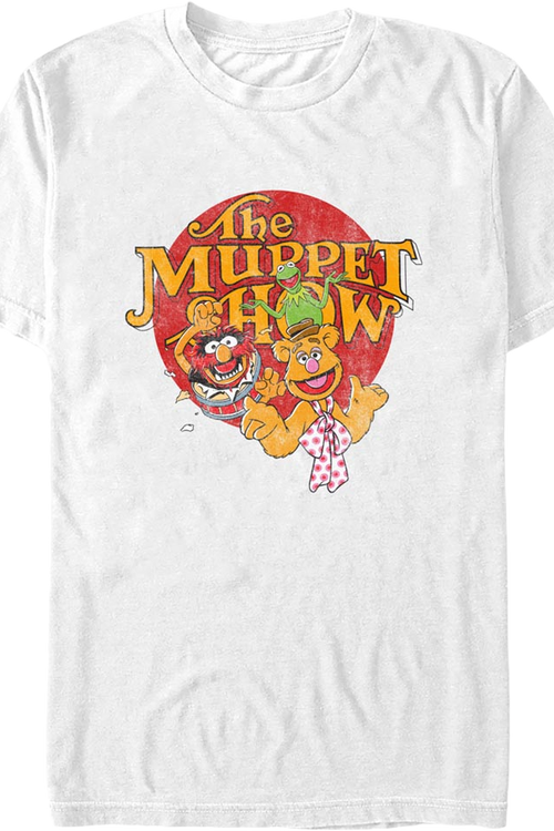 Animal Kermit Fozzie Muppets T-Shirt