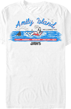 Annual Regatta Billboard Jaws T-Shirt