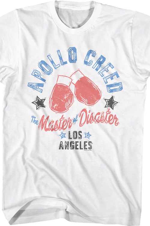 Apollo Creed Master of Disaster Rocky T-Shirt