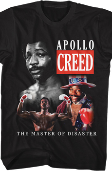 Apollo Creed The Master Of Disaster T-Shirt