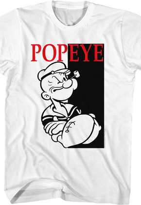 Arms Folded Scarface Poster Popeye T-Shirt