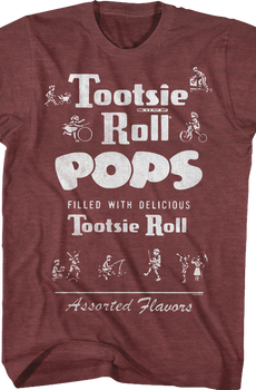 Assorted Flavors Tootsie Pop T-Shirt