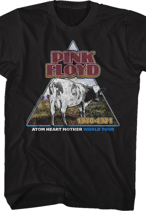 Atom Heart Mother World Tour Pink Floyd T-Shirt