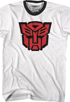 Autobots Classic Logo Transformers Ringer Shirt