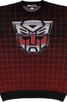 Autobots Logo Transformers Knitted Sweater