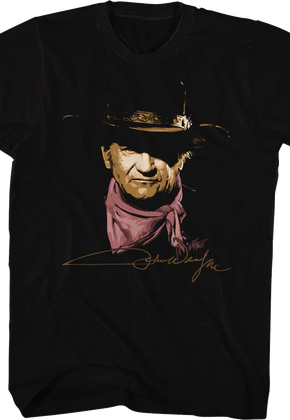 Autograph John Wayne T-Shirt