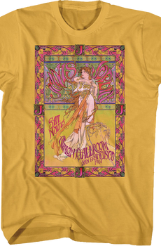 Avalon Ballroom Janis Joplin T-Shirt