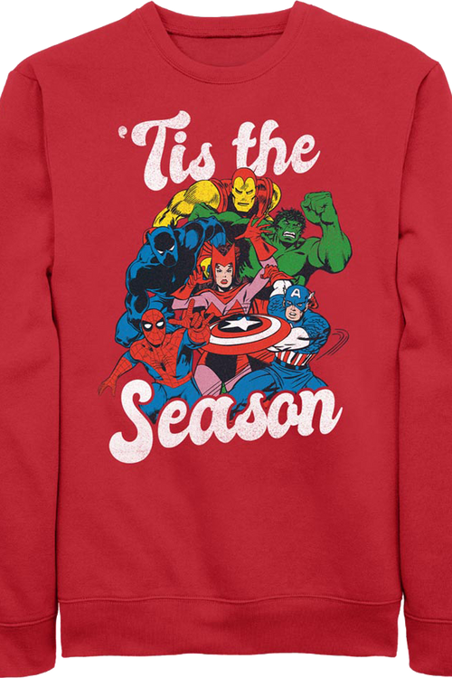 Avengers 'Tis The Season Marvel Comics Sweatshirt