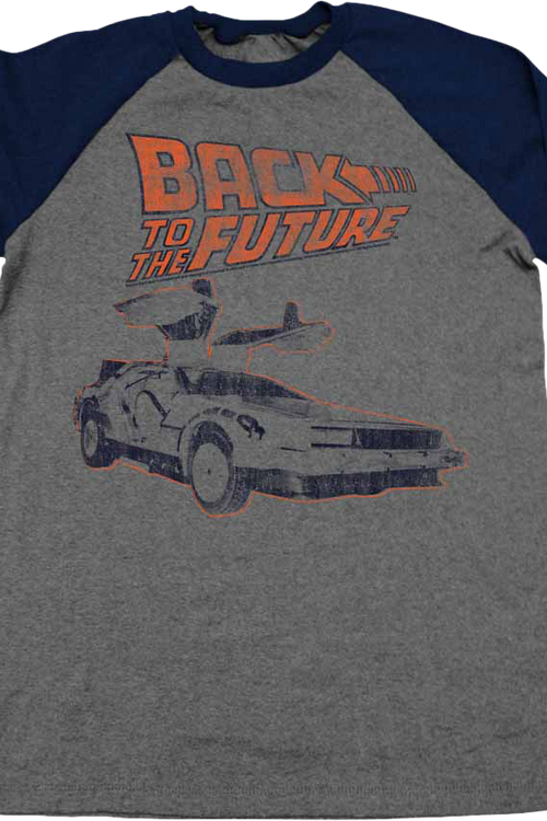 Back To The Future Raglan Baseball Shirt