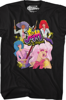 Band Collage Jem And The Holograms T-Shirt