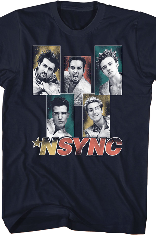 Band Member Boxes NSYNC T-Shirt