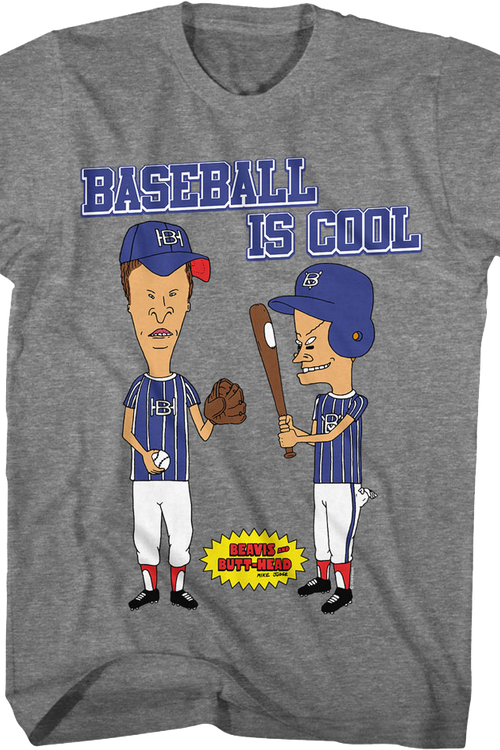 Baseball Is Cool Beavis And Butt-Head T-Shirt