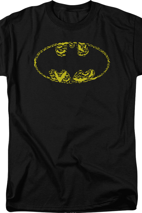 Batman Logo With Bats DC Comics T-Shirt