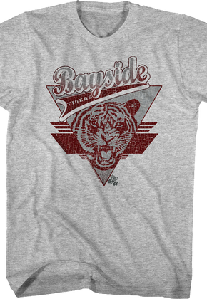 Bayside Tigers Triangle Logo Saved By The Bell T-Shirt