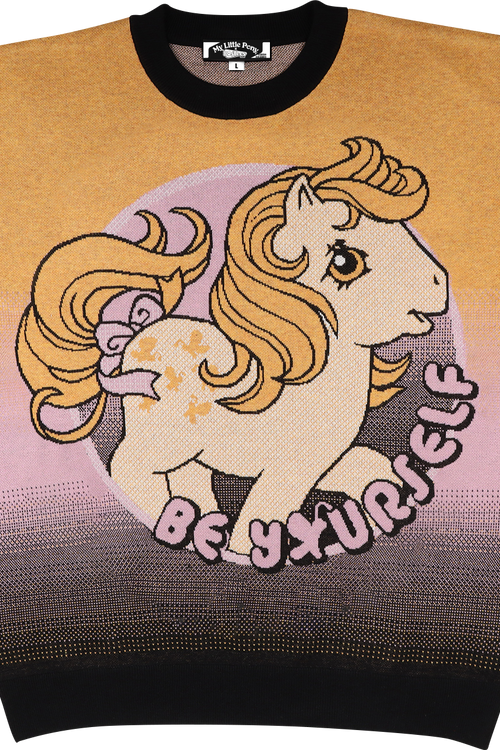 Be Yourself My Little Pony Knitted Sweater