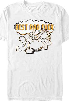 Best Dad Ever Garfield T-Shirt
