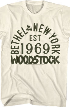 Bethel New York 1969 Woodstock T-Shirt