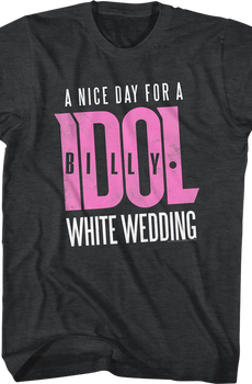 Billy Idol White Wedding T-Shirt